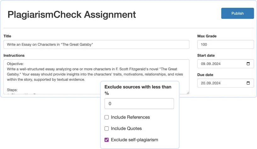 Easy PlagiarsimCheck integration setup in Brightspace Easy PlagiarsimCheck integration setup in Brightspace